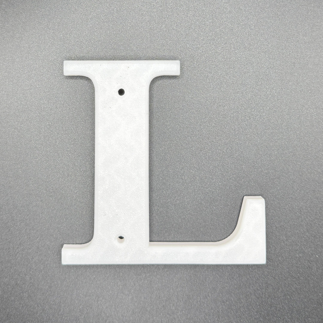Blank Letters / Numbers - 10 x 10 cm