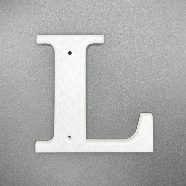 Blank Letters / Numbers - 10 x 10 cm