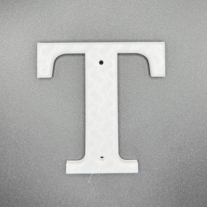 Blank Letters / Numbers - 10 x 10 cm