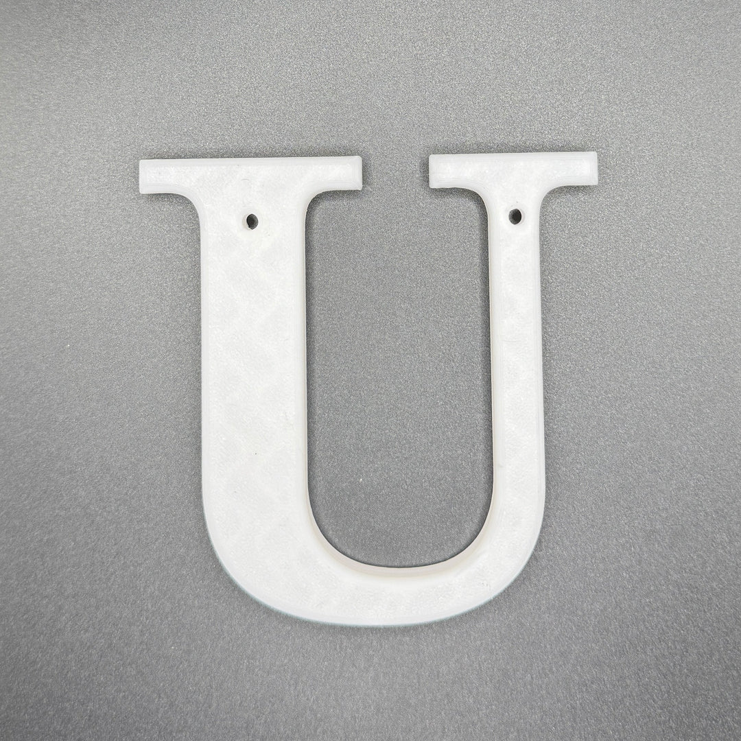 Blank Letters / Numbers - 10 x 10 cm