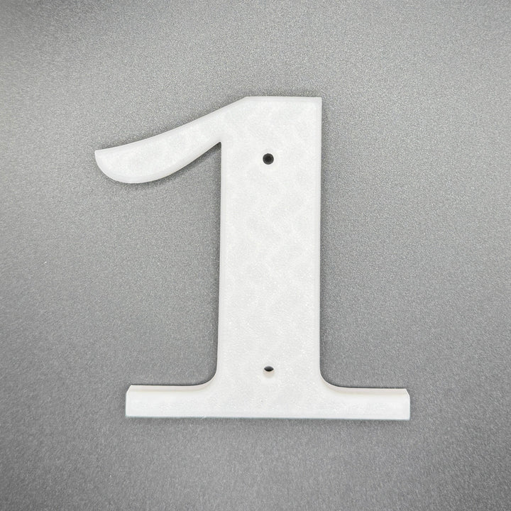 Blank Letters / Numbers - 10 x 10 cm