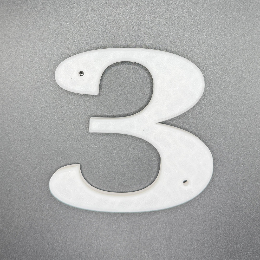 Blank Letters / Numbers - 10 x 10 cm