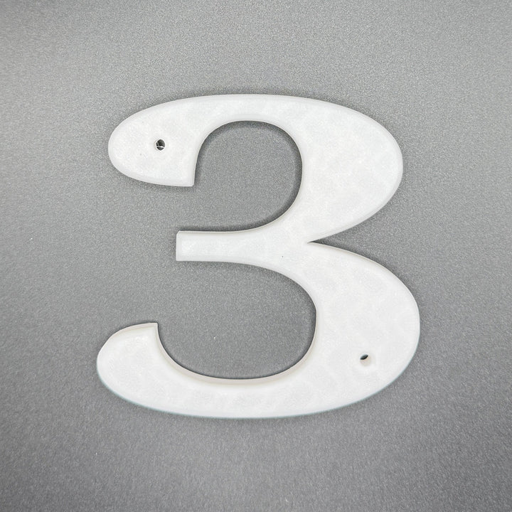 Blank Letters / Numbers - 10 x 10 cm
