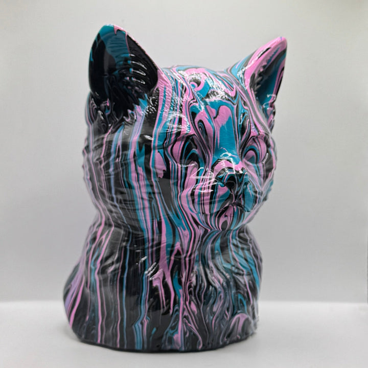 Kitten Head – Hand Painted