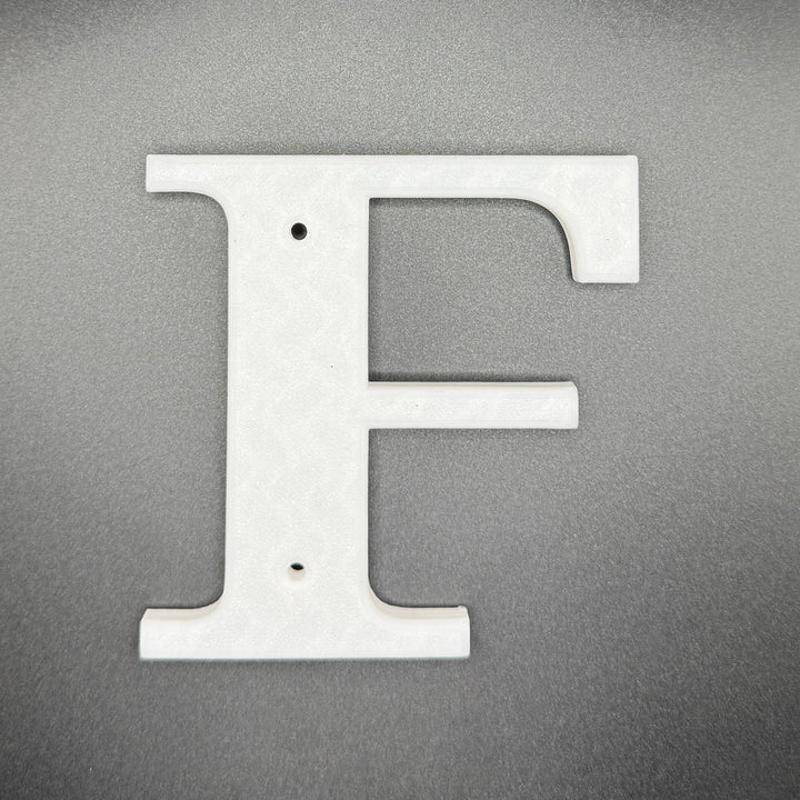Blank Letters / Numbers - 10 x 10 cm