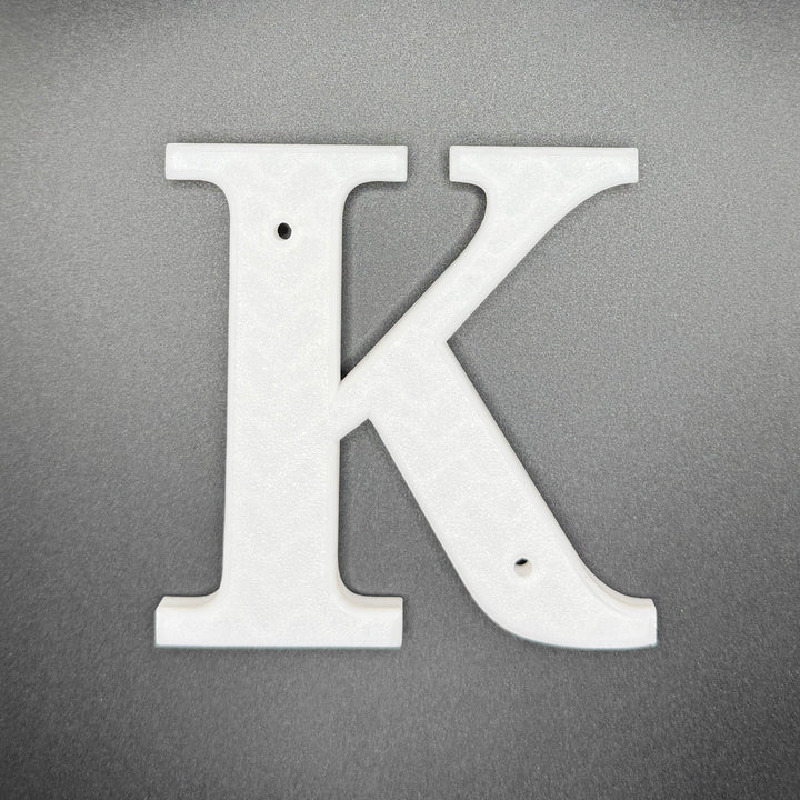 Blank Letters / Numbers - 10 x 10 cm