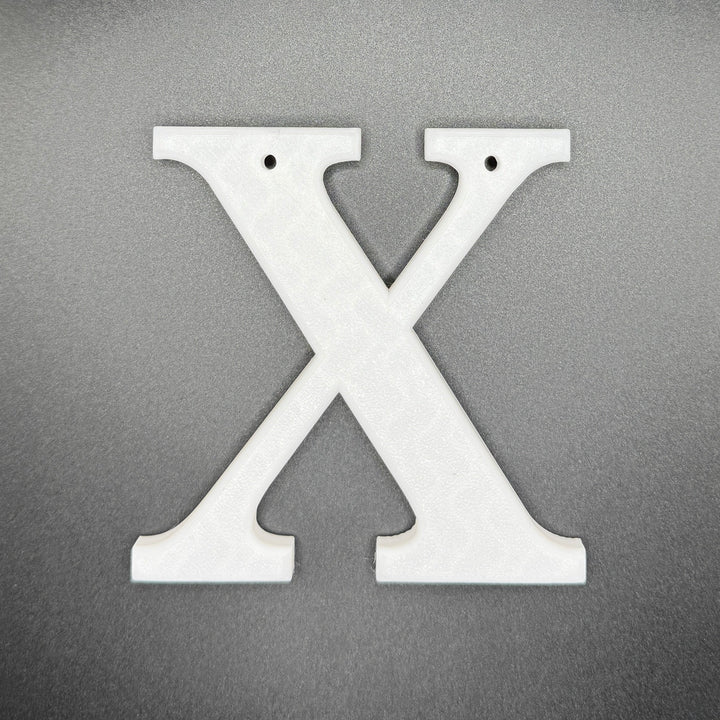 Blank Letters / Numbers - 10 x 10 cm