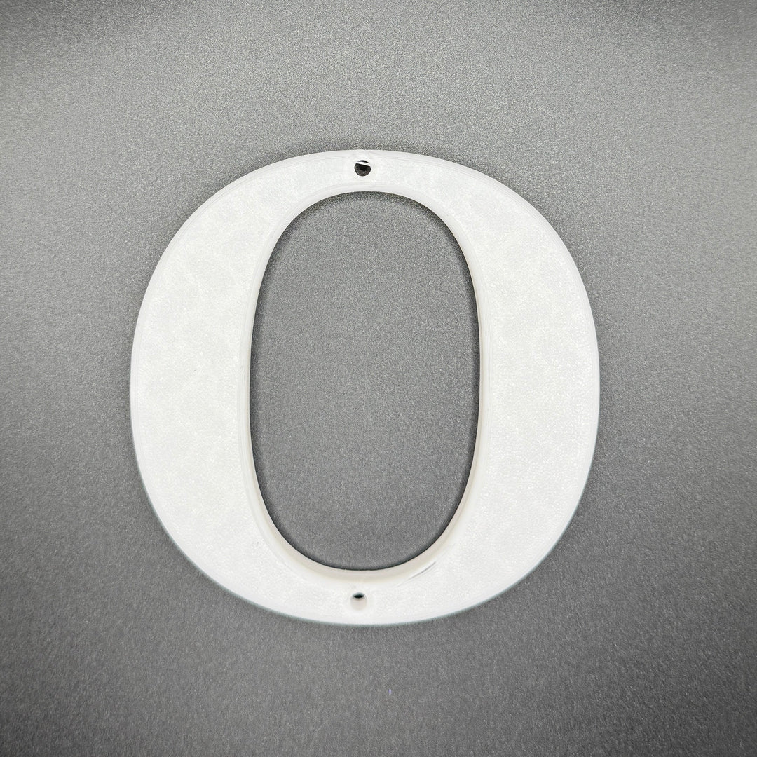 Blank Letters / Numbers - 10 x 10 cm