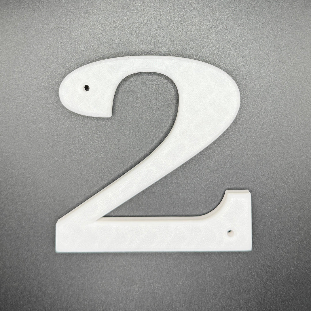 Blank Letters / Numbers - 10 x 10 cm