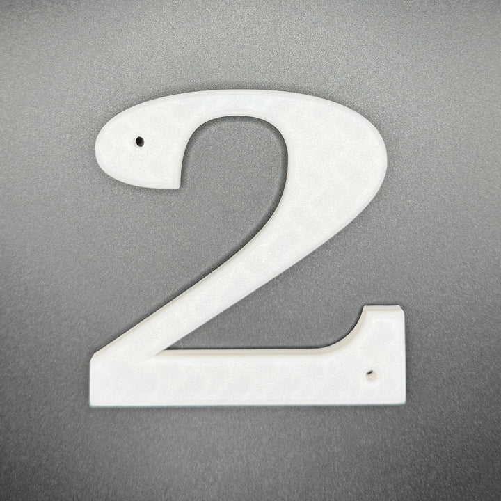 Blank Letters / Numbers - 10 x 10 cm