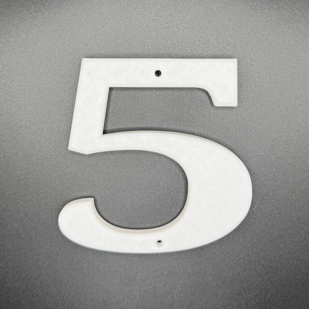 Blank Letters / Numbers - 10 x 10 cm