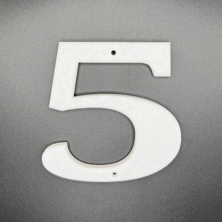 Blank Letters / Numbers - 10 x 10 cm