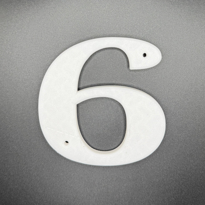 Blank Letters / Numbers - 10 x 10 cm