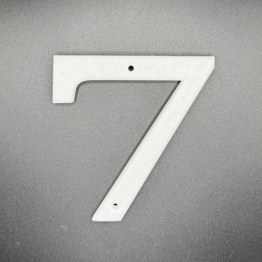 Blank Letters / Numbers - 10 x 10 cm