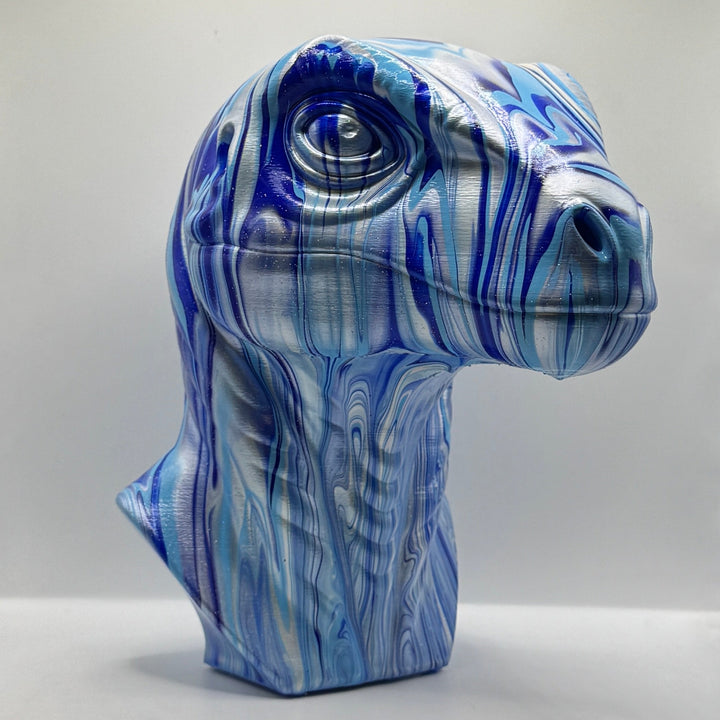 Velociraptor Head – Hand Painted