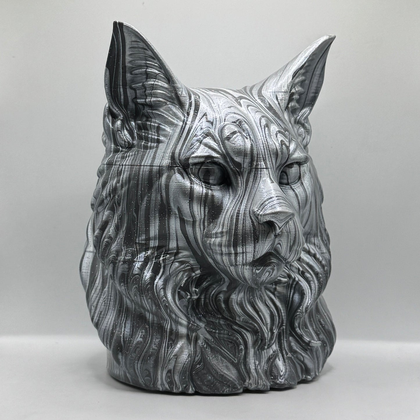 Maine Coon Head – Hand Painted