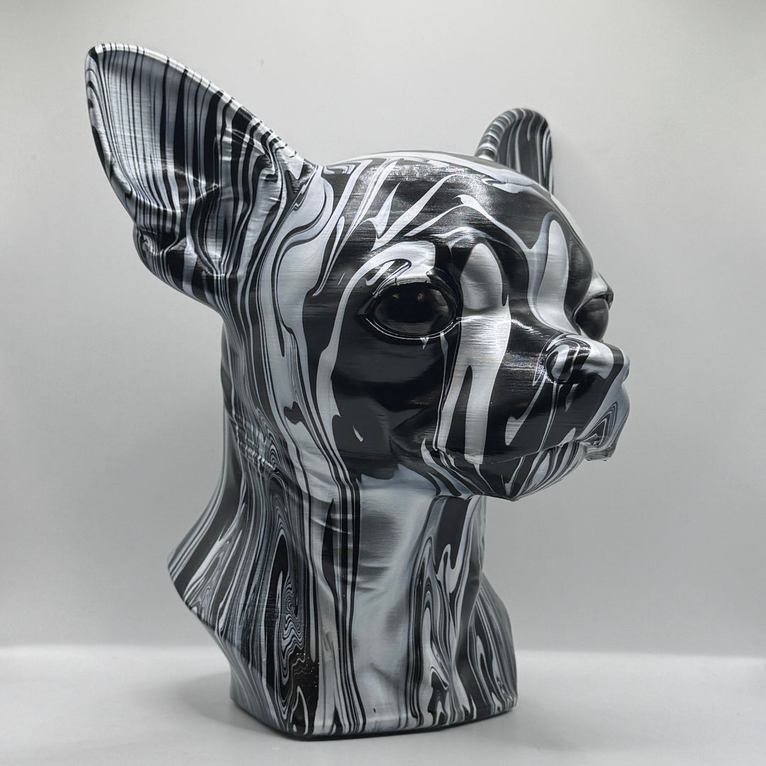Chihuahua Head – Hand Painted