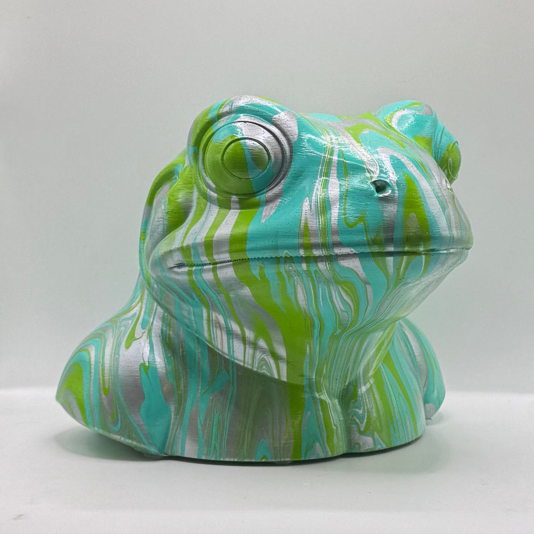 Frog Head – Hand Painted