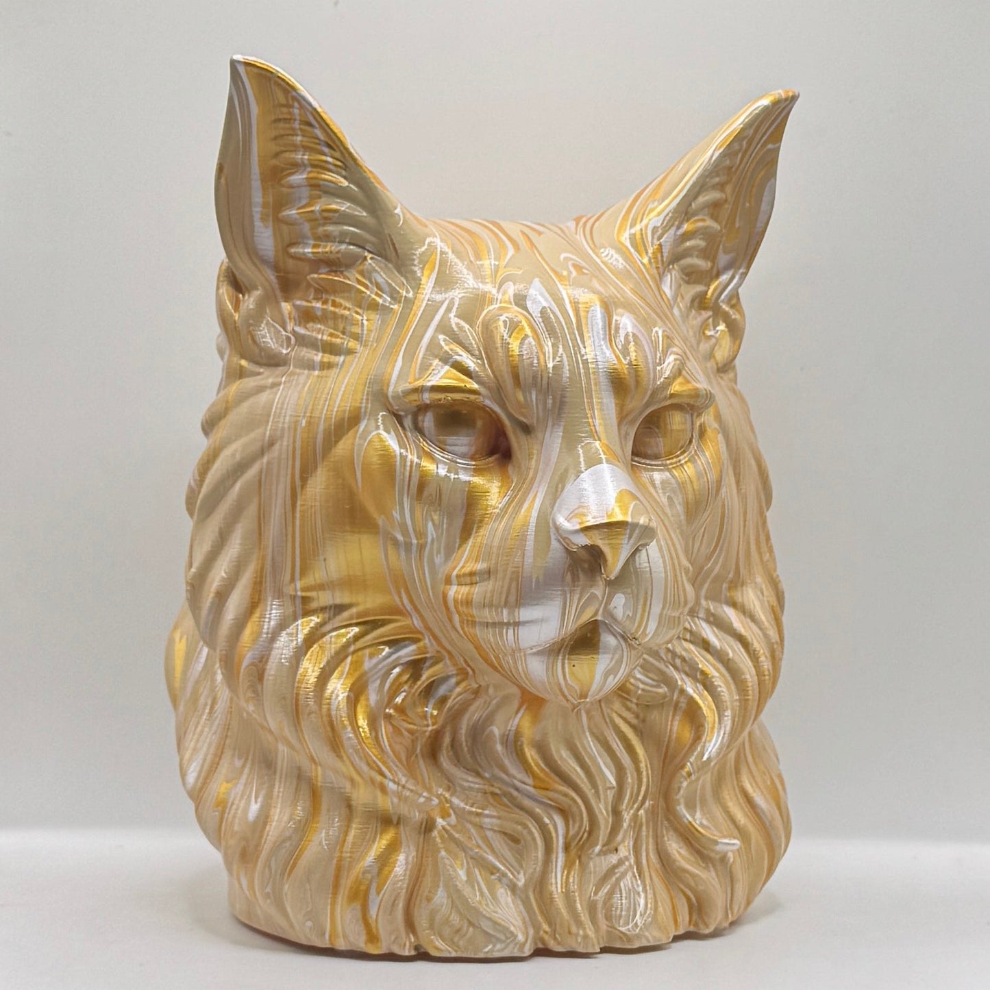 Maine Coon Head – Hand Painted