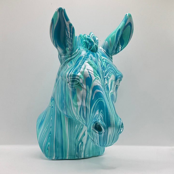 Donkey Head – Hand Painted