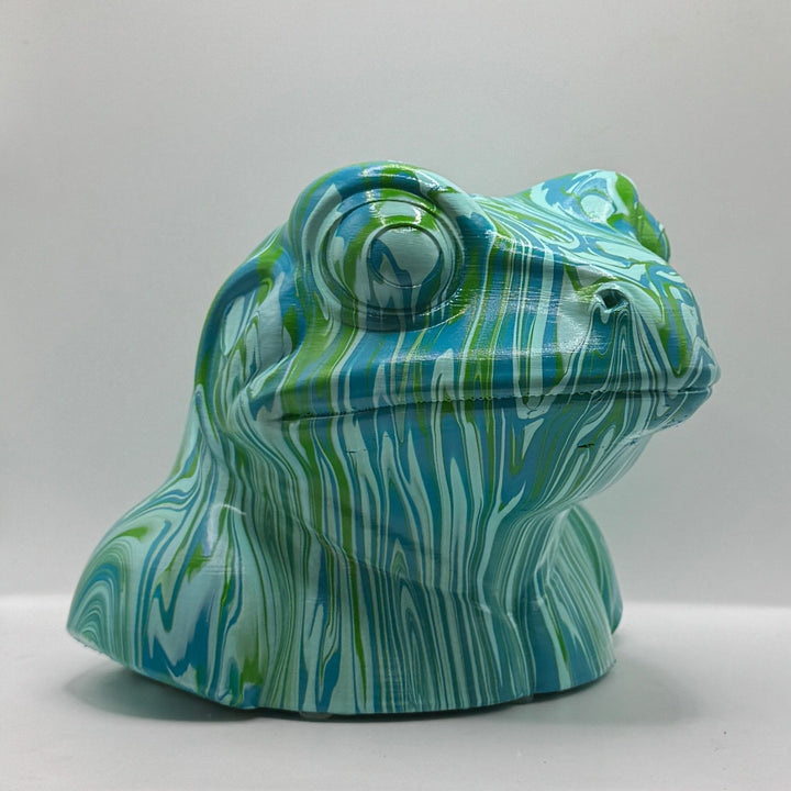 Frog Head – Hand Painted