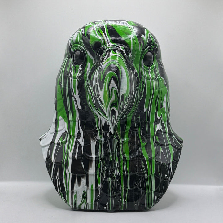Parrot Head – Hand Painted