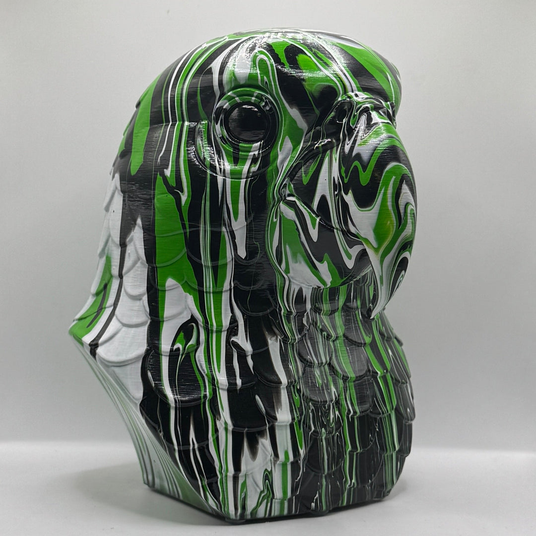Parrot Head – Hand Painted