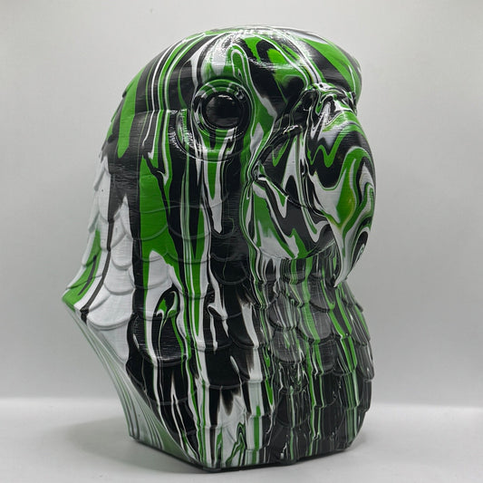 Parrot Head – Hand Painted