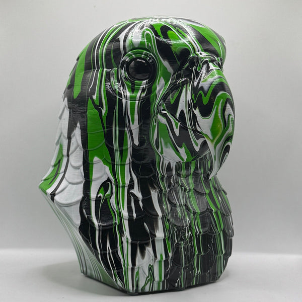 Parrot Head – Hand Painted
