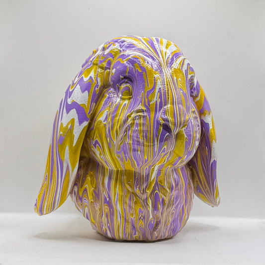 Bunny Rabbit Head – Hand Painted