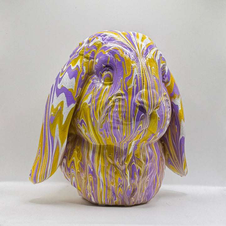 Bunny Rabbit Head – Hand Painted