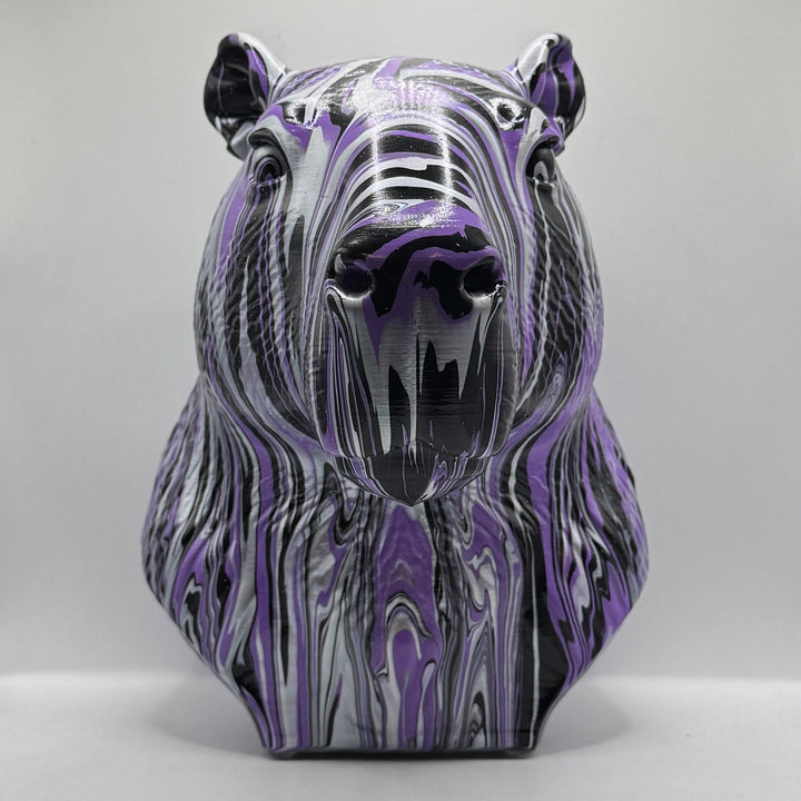 Capybara Head – Hand Painted