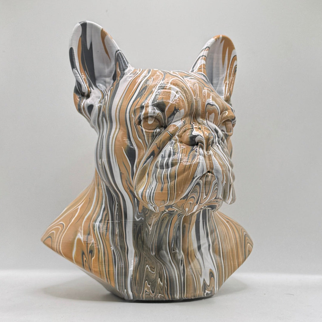 French Bulldog Head – Hand Painted