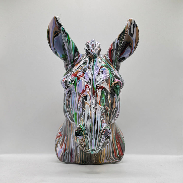 Donkey Head – Hand Painted