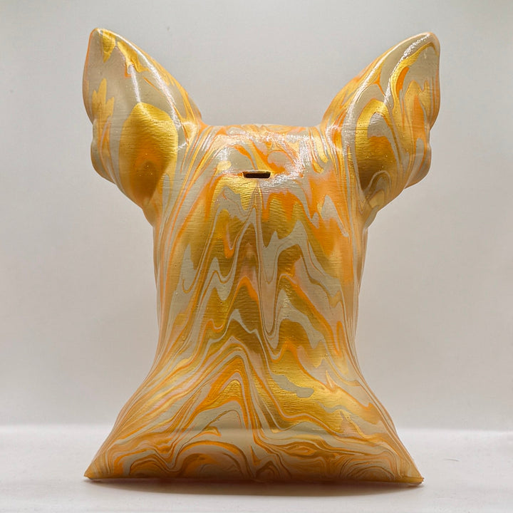 Miniature Pinscher Head – Hand Painted