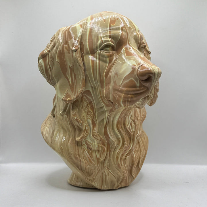 Golden Retriever Head – Hand Painted