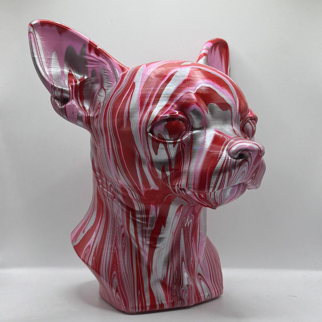 Chihuahua Head – Hand Painted