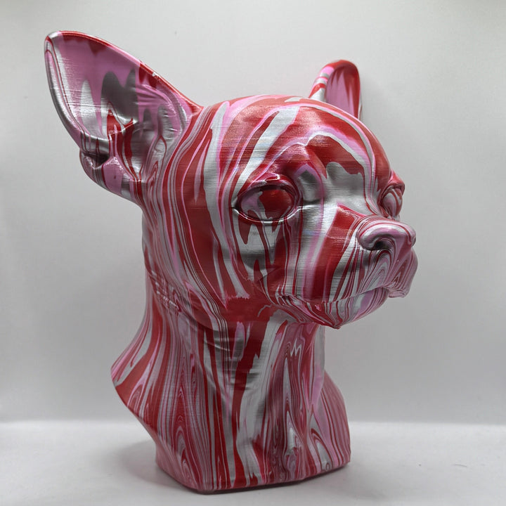 Chihuahua Head – Hand Painted