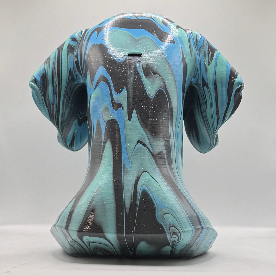 Weimaraner Head – Hand Painted