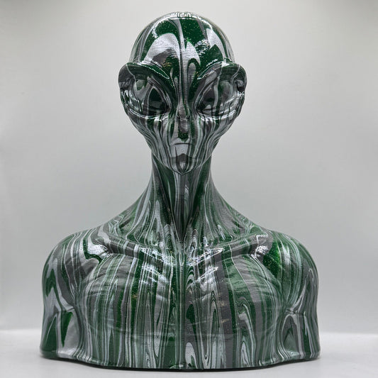 Alien Head – Hand Painted