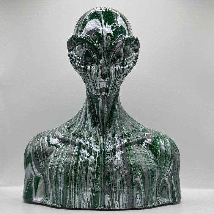 Alien Head – Hand Painted