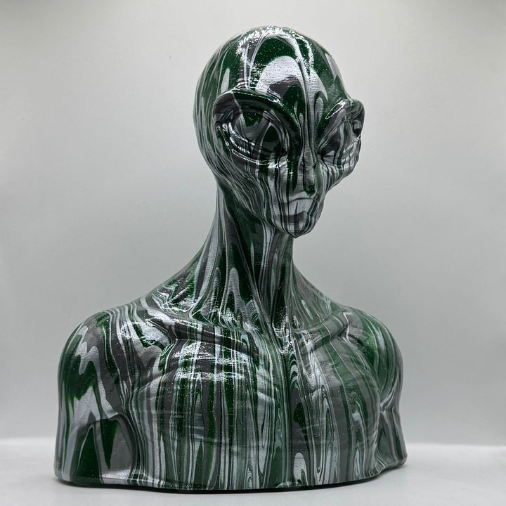 Alien Head – Hand Painted
