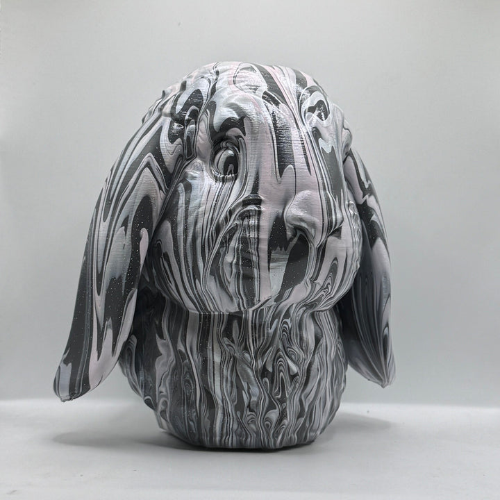 Bunny Rabbit Head – Hand Painted