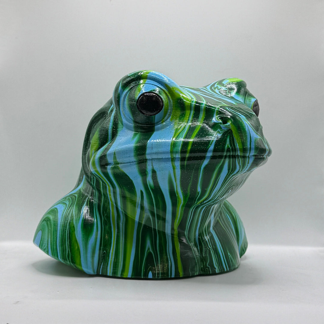 Frog Head – Hand Painted