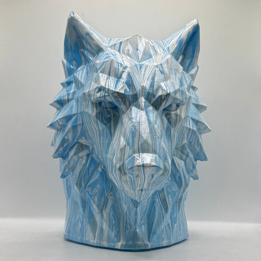 Wolf Head – Hand Painted