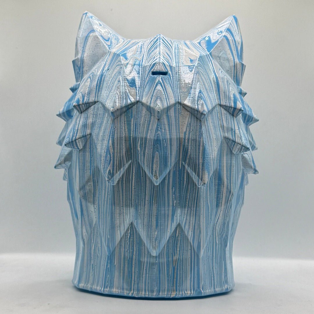 Wolf Head – Hand Painted