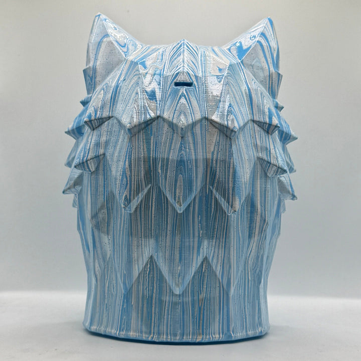Wolf Head – Hand Painted