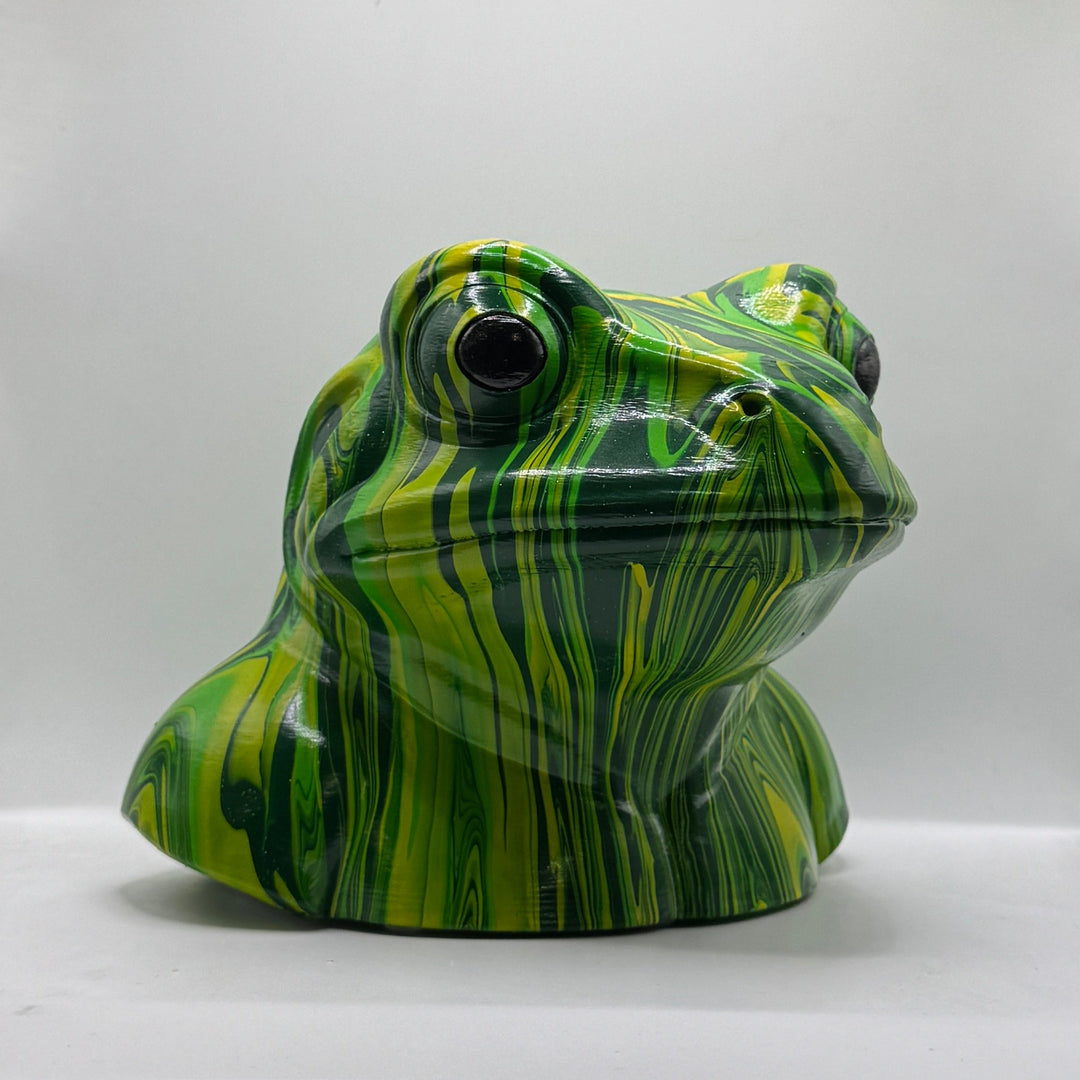 Frog Head – Hand Painted