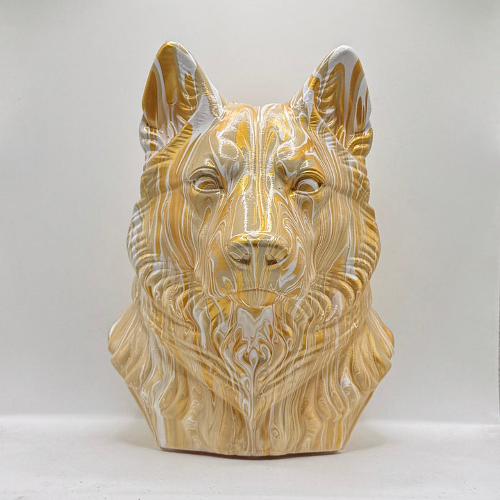 Husky Head – Hand Painted