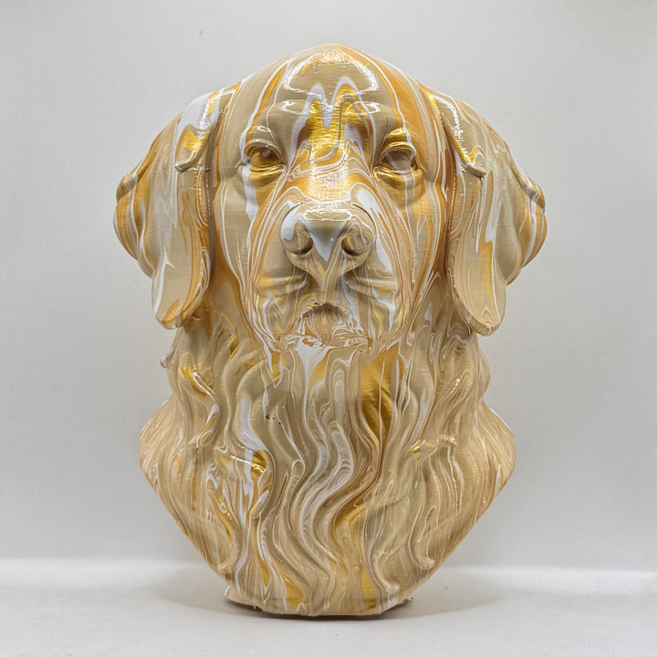 Golden Retriever Head – Hand Painted